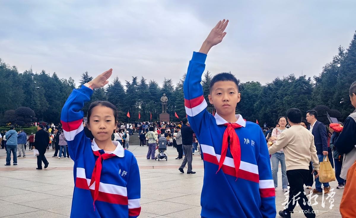 红色湘潭·礼赞国庆㉙丨国庆假期第5天，湘潭红色旅游热度不减